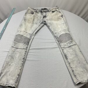 Men's Light Gray Skinny Jeans